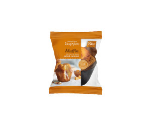 Muffin βουτύρου με γέμιση salted caramel 120gr